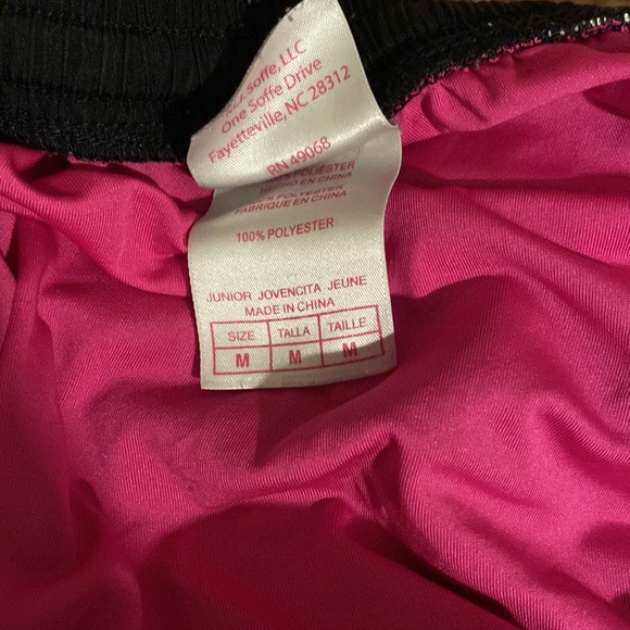black, pink, and blue soffe juniors medium shorts !! - Picture 3 of 3